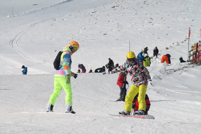 Erciyes son 4 yılın en uzun kayak sezonunu geçiriyor