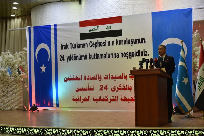 Irak Türkmen Cephesi'nin 24. kuruluş yılı Kekük'te kutlandı