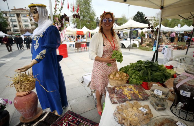 Düzce'nin otları festivalde tanıtıldı
