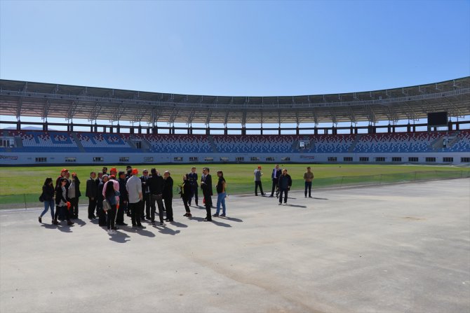 Burdur'da 110 bin metrekarelik alana spor kompleksi kuruldu