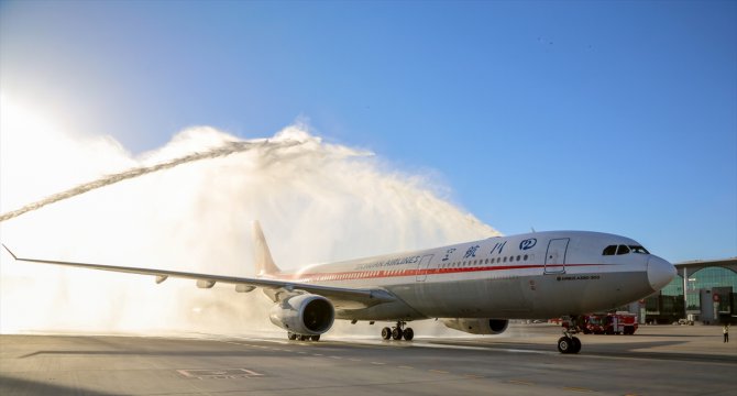 Sichuan Havayolları, İstanbul'a uçuş başlattı