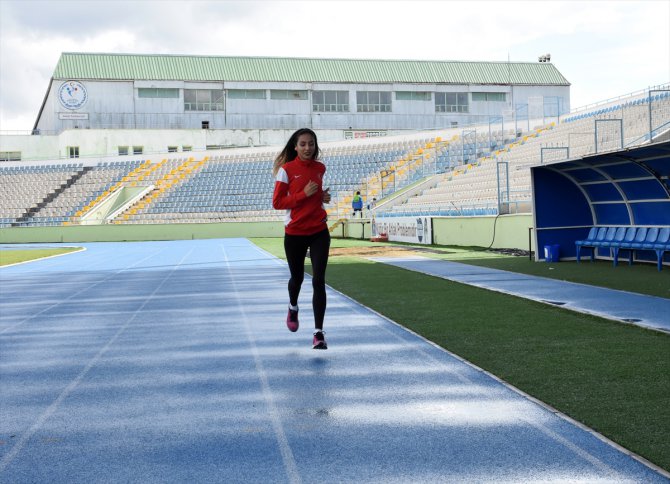Milli atlet Semra Karaaslan'ın hedefi Avrupa şampiyonluğu