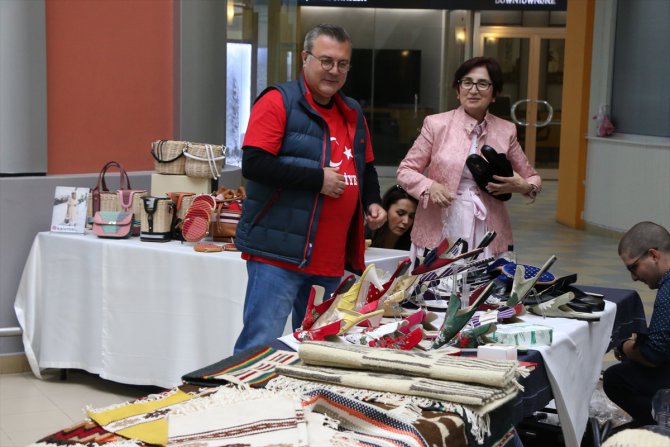 Tiran'da okula destek için Türk ürünleri kermesi
