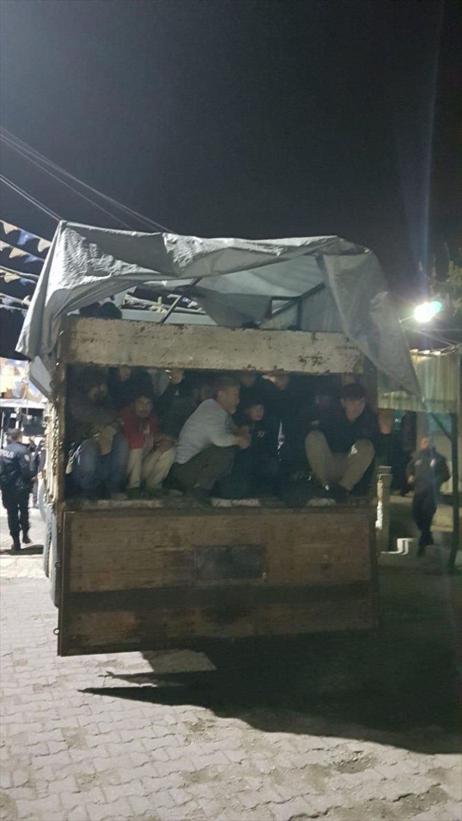 Van'da 133 düzensiz göçmen yakalandı