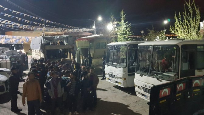 Van'da 133 düzensiz göçmen yakalandı