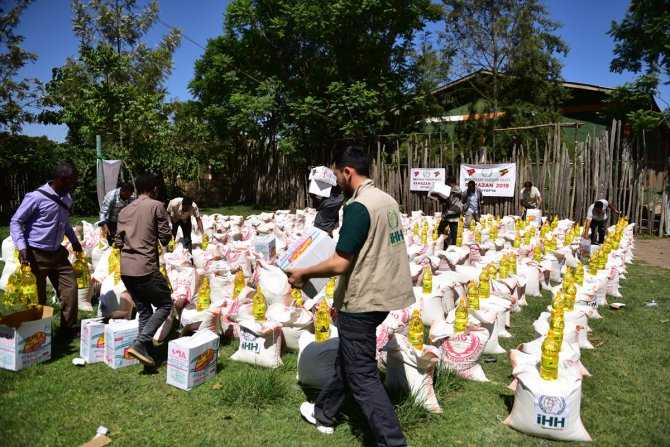 İHH'dan Etiyopya'da bin 565 aileye kumanya yardımı