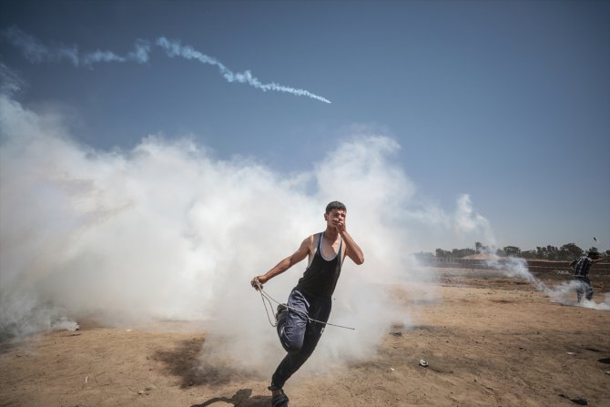 GÜNCELLEME - İsrail askerleri Gazze'de 47 Filistinliyi yaraladı