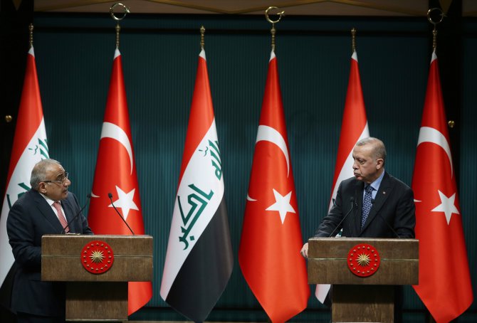 Erdoğan-Abdulmehdi ortak basın toplantısı