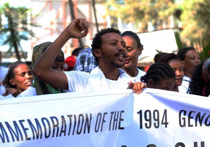 Etiyopya’da "Ruanda soykırımını hatırla" yürüyüşü