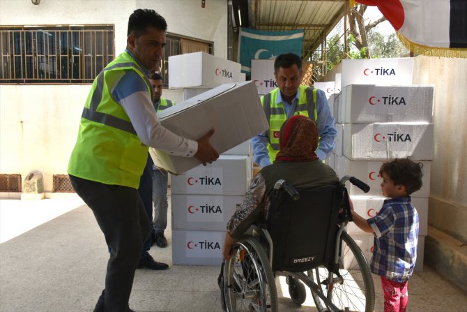 TİKA'dan Kerkük'teki göçmenlere ramazan yardımı