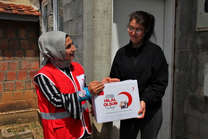 Türk Kızılay'dan Kosovalı ailelere ramazan yardımı