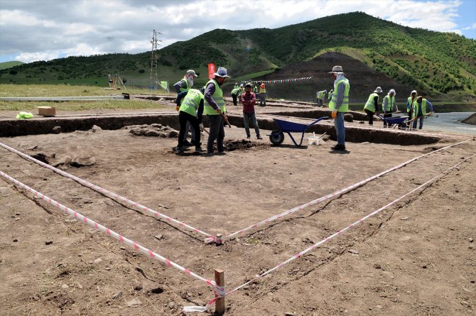 Geleceğin arkeologları kazı çalışmalarına katıldı