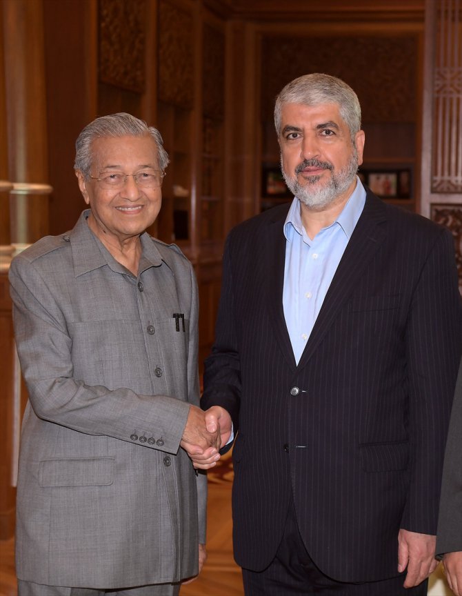 Mahathir Hamas heyetiyle görüştü
