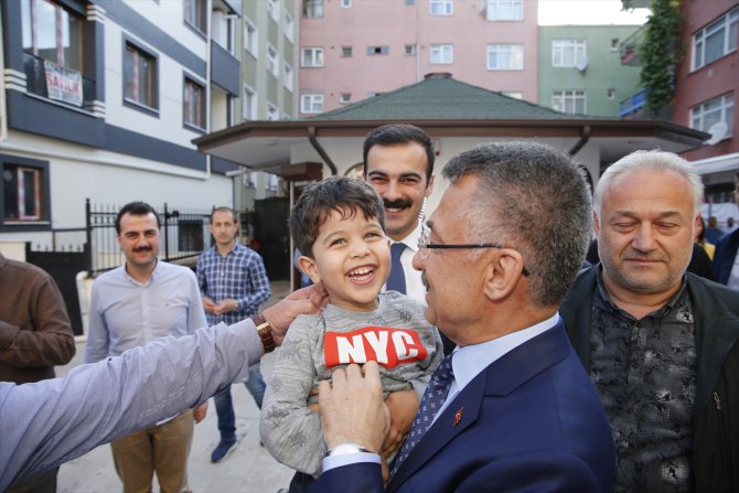 Cumhurbaşkanı Yardımcısı Oktay, İstanbul'da