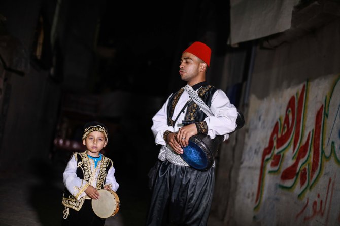 - Gazze'nin minik ramazan davulcusu