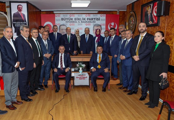 Yıldırım, BBP İstanbul İl Başkanlığını ziyaret etti