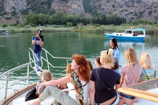 Rus acente temsilcileri Muğla'da turistik bölgeleri gezdi