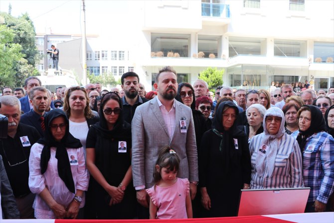 CHP Denizli Milletvekili Kazım Arslan için tören