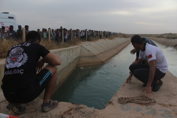 GÜNCELLEME - Şanlıurfa'da sulama kanalına düşen genç boğuldu