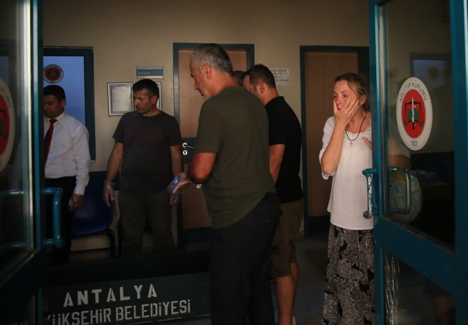 Antalya'da sivil eğitim uçağının düşmesi