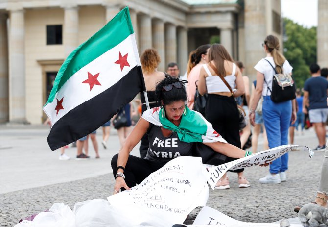 Avrupa'da İdlib'e destek gösterileri