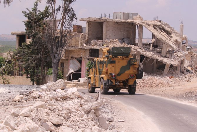 TSK'den İdlib'deki gözlem noktalarına lojistik destek