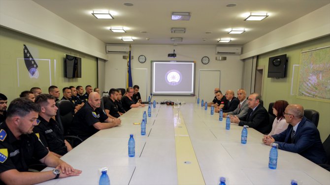 Türk polisinden Bosna Hersek'te eğitim