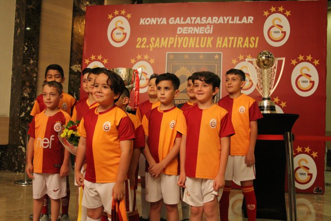 Galatasaray'ın şampiyonluk kupası Konya'da