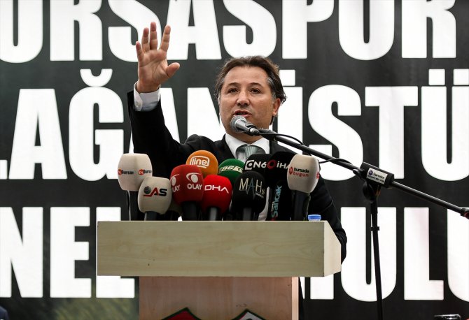 Bursaspor'un yeni başkanı Mesut Mestan oldu