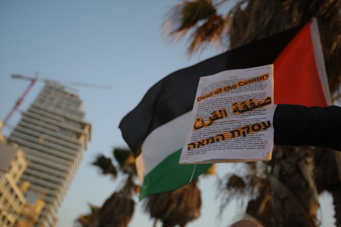Bahreyn'deki çalıştay Tel Aviv'de protesto edildi