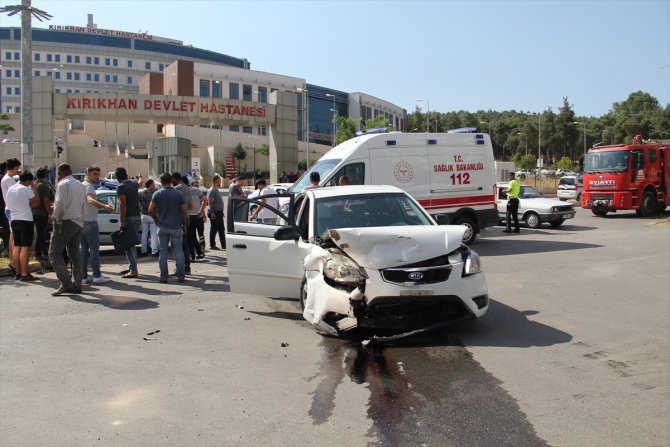 Hatay'da trafik kazası: 5 yaralı