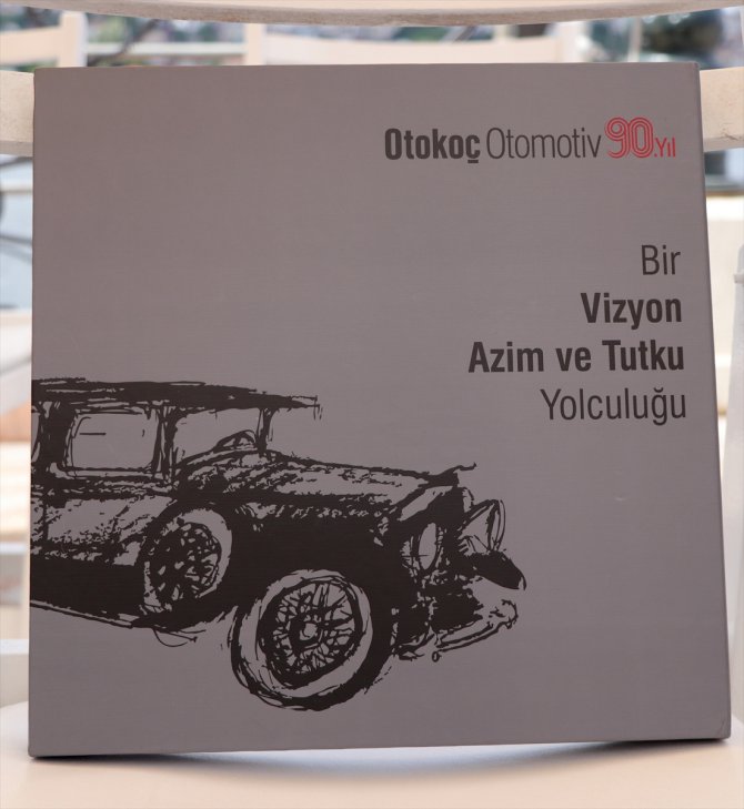 Otokoç Otomotiv'in 90. yılına özel kitabı tanıtıldı