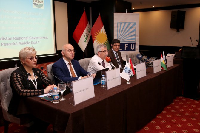 Erbil'de "Türkiye-IKBY ve Barışçıl Bir Orta Doğu" çalıştayı