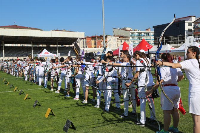 Yıldızlar, Gençler Açık Hava Türkiye Okçuluk Şampiyonası başladı