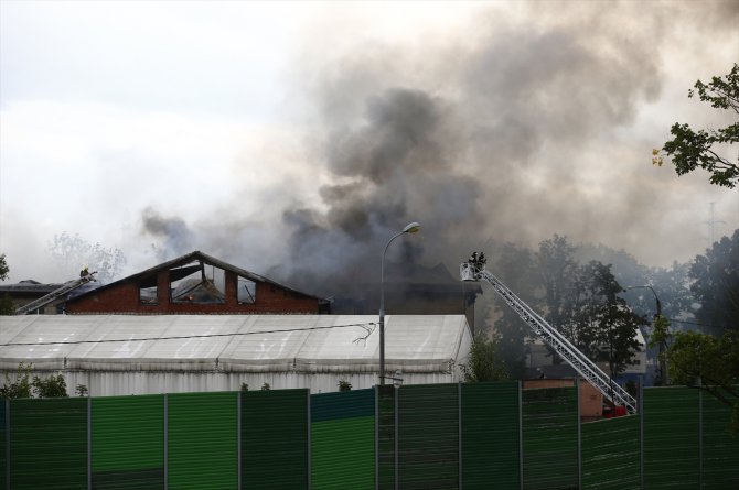 Moskova'da termik santralde yangın: 11 yaralı