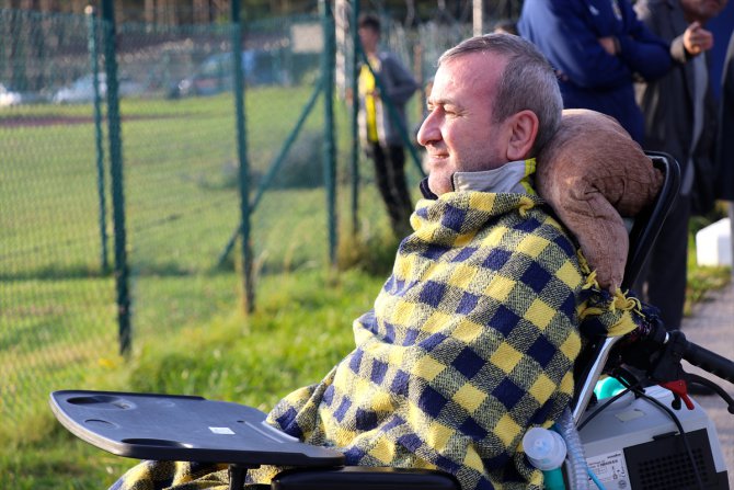 ALS hastasının "Fenerbahçe aşkı" engel tanımadı