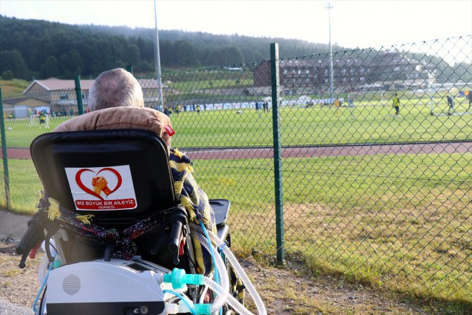 ALS hastasının "Fenerbahçe aşkı" engel tanımadı