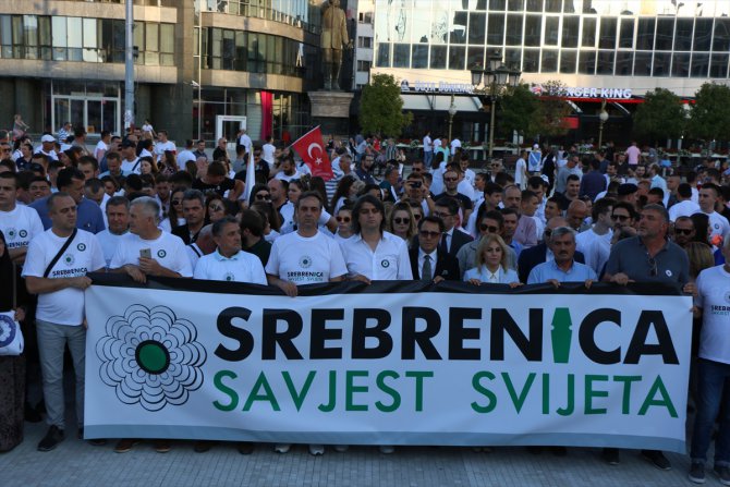 Srebrenitsa soykırımının 24. yılı