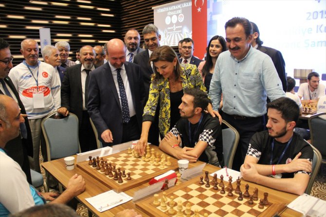 Türkiye Kulüpler Satranç Şampiyonası Finalleri Konya'da başladı