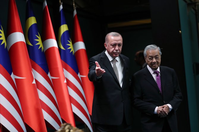 Malezya Başbakanı Mahathir Ankara'da