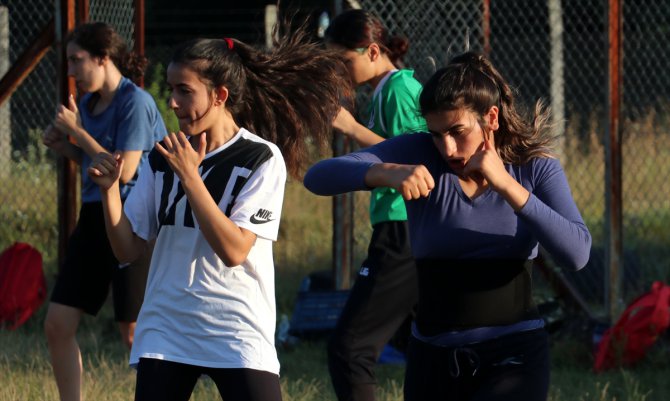 Genç Kız Boks Milli Takımı Kastamonu'da kampa girdi