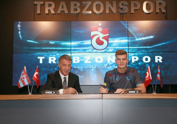 Trabzonspor, Alexander Sörloth ile sözleşme imzaladı