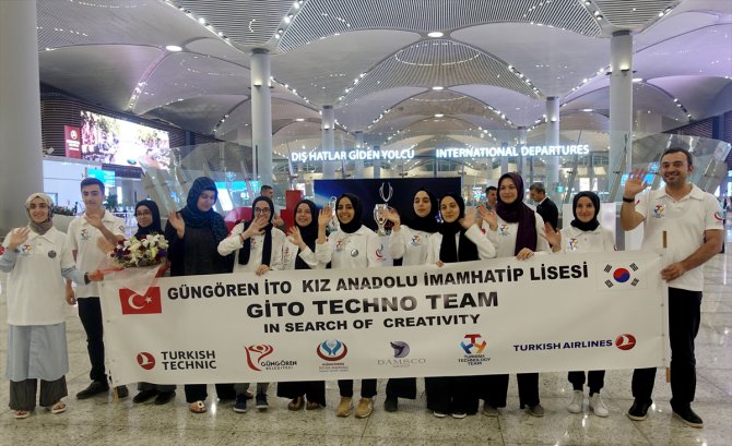 Güngörenli öğrenciler robot yarışmasında Türkiye'yi temsil edecek