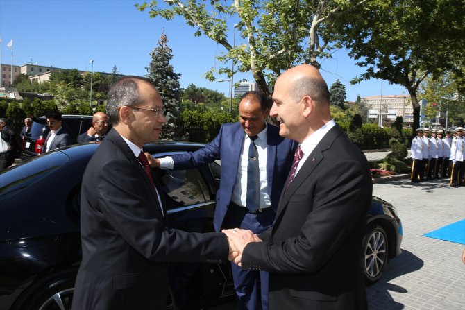 Bakan Soylu, Tunuslu mevkidaşı ile görüştü
