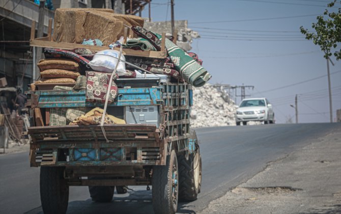 İdlib'de Kurban Bayramı'nda 124 bin civarı sivil yerinden edildi
