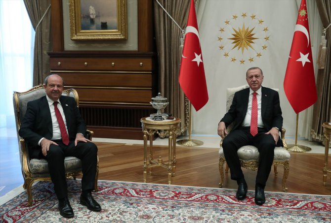 KKTC Başbakanı Ersin Tatar Ankara'da