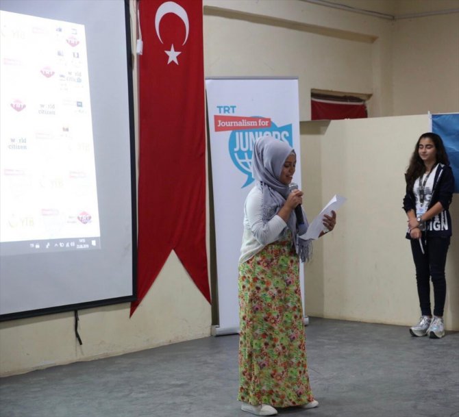 Suriyeli Türkmen gençlere gazetecilik eğitimi