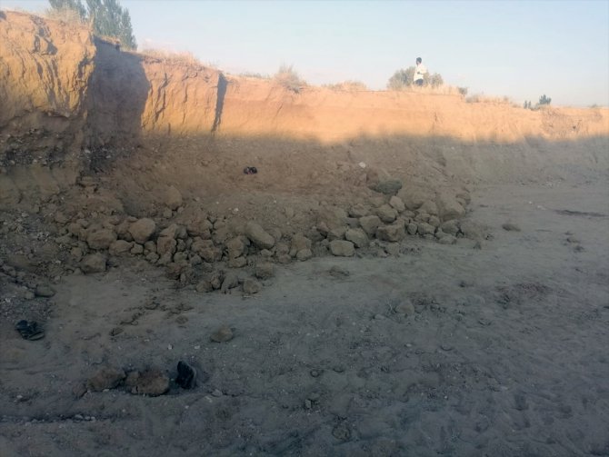 Konya'da toprak kayması: 2 çocuk öldü, 2 çocuk yaralandı