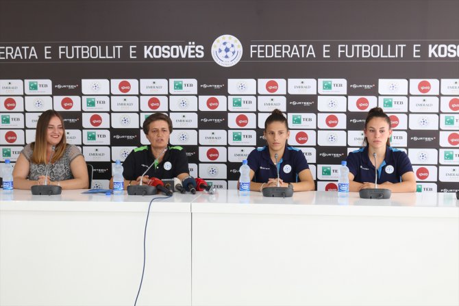 Kadınlar futbolda Kosova-Türkiye milli maçına doğru