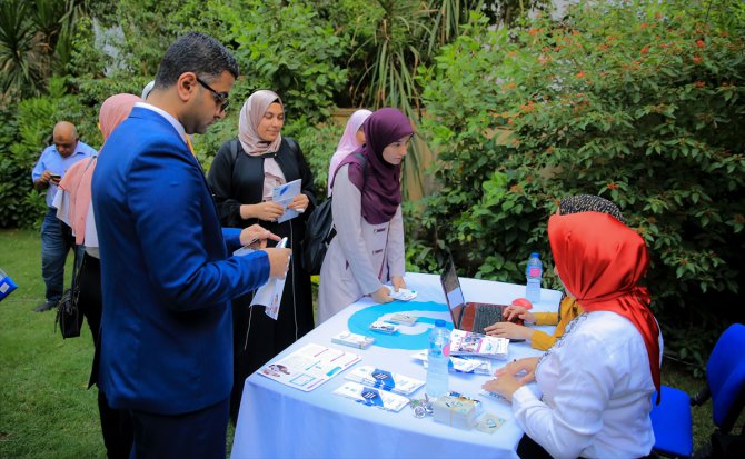 YTB bursuyla Türkiye'de eğitim görecek Mısırlı öğrenciler Kahire'de buluştu